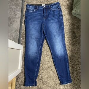 Maurices Everflex High Rise Blue Jeans